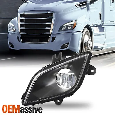 For 18-22 Freightliner Cascadia 126 Class 8 LED Fog Lights Lamps Black OE Left • $79.99