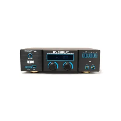 VOCOPRO DA-4808-BT Digital Bluetooth Optical Karaoke Mixing Amplifier Remote FX • $289.99