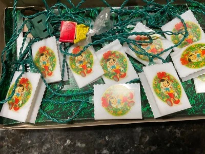$0.99 • Buy Vintage Pinocchio Christmas Tree Lights Set Of 10