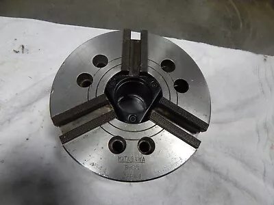 KITAGAWA 8  THREE-JAW CNC LATHE POWER CHUCK W/MOUNT A2-6 M55-P2 Thread B-08 • $890