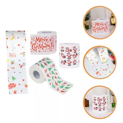  4 Rolls Kitchen Tissue Paper Christmas Gifts Colorful Music • £16.98