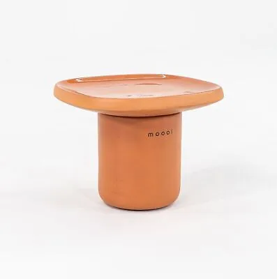 2022 Simone Bonanni For Moooi Obon Side Table Square High In Terracotta 2x Avail • $710