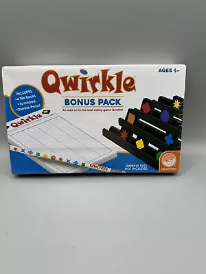 Qwirkle Bonus Pack NEW SEALED 4 Racks 1 Pad And Pencil • £11.40