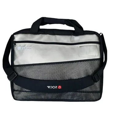 ZUCA Artist Stylist Black Gold Makeup Laptop Organizer Travel Bag Discontinued • £23.13