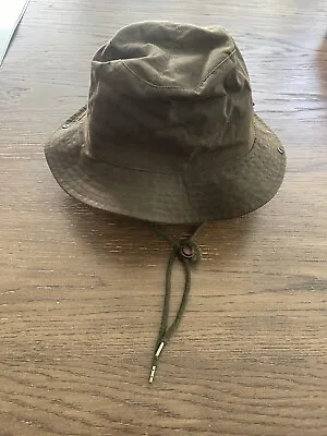 Barbour Waxed Bucket Hat Mens Large • $9.48