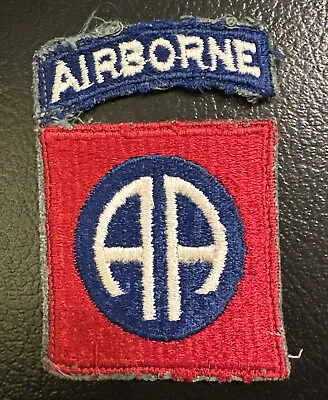 WW2 US 82nd Airborne Patch #3 • £80