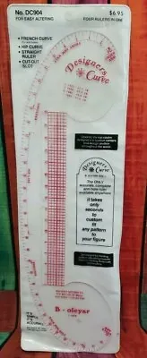 Vintage Designers Curve B Oleyar 4 Rulers In One Easy Alterations Sewing 1976 • $10.99