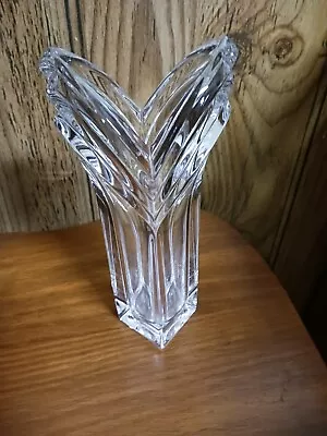 MIKASA CRYSTAL Art Decor Vase 8 1/2” Tall Germany  • $23.50