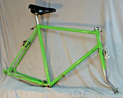 1975 Miyata Touring Road Bike Frame 59cm X-Large Japan Lugged Steel USA Shipper! • $84.04