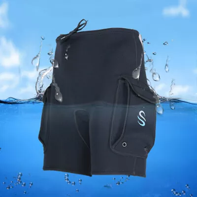 Premium 3MM Neoprene High Elastic Wetsuit Shorts With Packets For Men And Women • $58.23