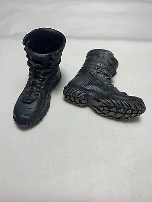 1/6 Hot Toys Terminator Salvation John Conner - Black Boots SET 35 • $45
