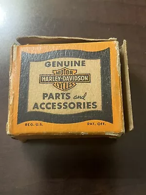 RARE VINTAGE 1940s HARLEY DAVIDSON Genuine Parts/MOTOR SPROCKET BOX EMPTY LQQK • $45