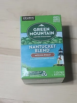 $14.94 • Buy Green Mountain Coffee Keurig K-cups NANTUCKET BLEND MEDIUM ROAST  