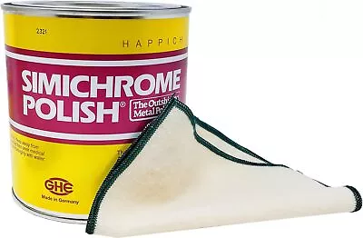 Simichrome All Metal Polish Can With Polishing Cloth Chrome (1000g) • $95.55