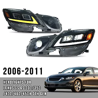 HCmotion LED Headlight For 2006-2011 Lexus GS300/350/430/460/450h Animation • $799.99