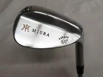 Used Miura Forged 50 Gap Wedge Stiff Flex Steel Shaft • $36
