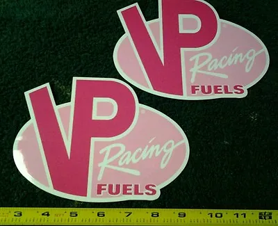 Lot Of 2 VP Racing Fuels Pink Breast Cancer Awareness Decals Stickers Nascar  • $8.95