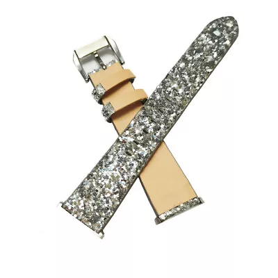 $20.27 • Buy Bling Christmas Leather Strap For Fitbit Charge 2 3 4 Smart Watch Bracelet Band