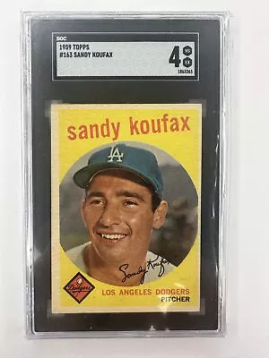 1959 Topps #163 Sandy Koufax Vintage Los Angeles Dodgers • $105