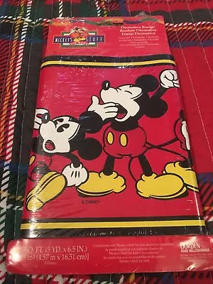 Mickey's Stuff Mickey Mouse Disney Wallpaper Border Prepasted - NEW • $6.95