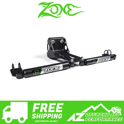 Zone Offroad Dual Steering Stabilizer Kit For '05-'23 Ford F250 F350 Super Duty • $214.89