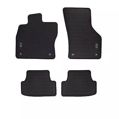 2015-2019 VW Volkswagen Golf R Monster Rubber All Weather Front Rear Floor Mats • $130.13