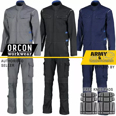 Heavy Weigh Boilersuits Coverall Cargo Multi & Knee Pad Pockets + Free Knee Pads • £24.99