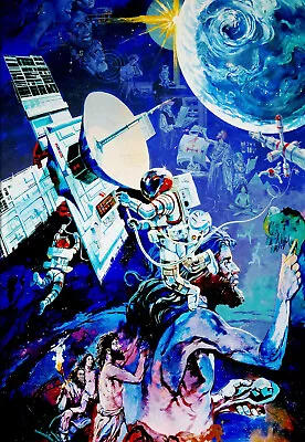 Epcot Spaceship Earth Mural Entrance Poster Technology 11x17 Poster Print Disney • $17.99