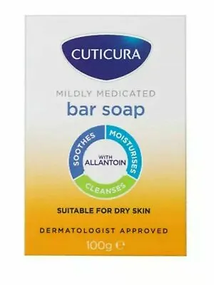 £9.99 • Buy Cuticura Medicated Bar Soap 2 X 100g   Fast & Free Delivery