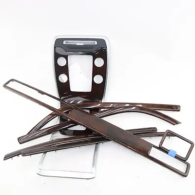 7pc Volvo Glossy Classic Wood Dash Vents Console & Door Trim Its S80 XC70 12-16 • $150