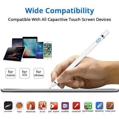 Active Stylus/Pencil 1st Gen For Apple(iPad Air Pro Mini) Android & Windows Tab • £9.99