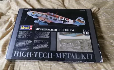 Revell 1/48. Messerschmitt Bf 109 E-4. High Tech Metal Kit. • £14.50