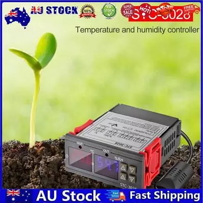 AU STC-3028 Intelligent Thermometer Hygrometer Incubator Temperature Instruments • $18.46