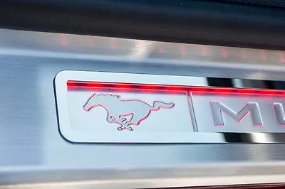 2015-2020 Mustang Illuminated Door Sills 2Pc With Custom Colors • $224.95