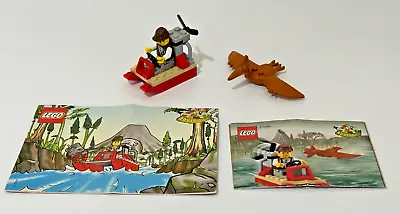 Vintage ©2000 LEGO 5912 Adventurers Dino Island Hydrofoil 100% Complete (no Box) • $19.95