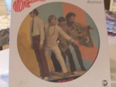 The MONKEES  LP Monkee Business Picture Disc POP ROCK Rhino Records 1982/EUC • $24.95