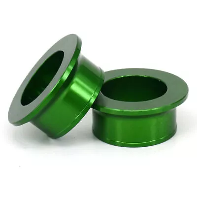 Wheel Hub Spacers Kit Motor Motorcycle Green Fits For Kawasaki KXF250 2004-2014 • $13.87