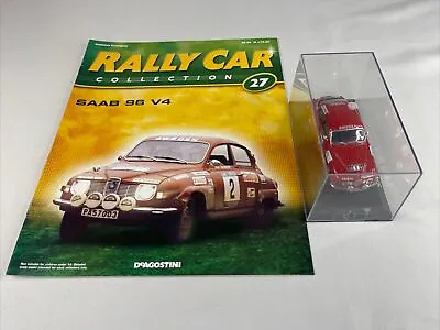 DeAgostini Rally Car Collection Issue 27 SAAB 96 V4 + Magazine • £19