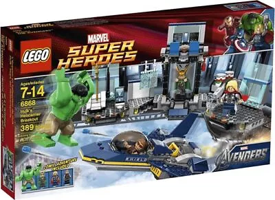 Lego 6868 Hulk's Helicarrier Breakout - Marvel Super Heroes - Avengers BNIB • $280