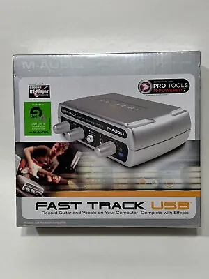 M-Audio Fast Track USB/Guitar/Mic Recording Interface-Includes USB Cable [NEW] • $60