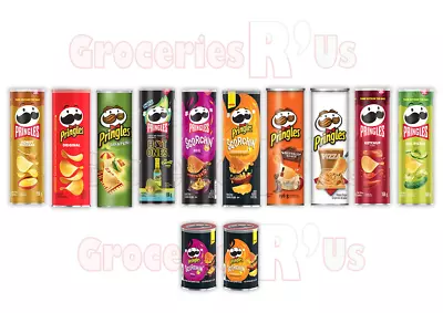 £8.99 • Buy American Prigles Snacks Variety - Exotic Pringles Flavours - USA Imports