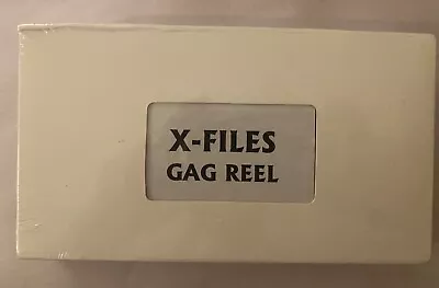 The X-Files Season 7 Gag Reel From Wrap Party Season Finale VHS New Sealed Rare • $55