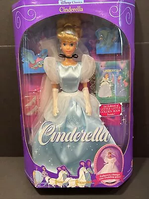 NEW Vtg 1991 Disney Classics  Cinderella  (1:6) 12  Plastic Doll (SEALED) Mattel • $19.99