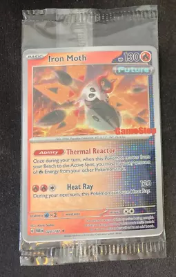 Sealed Iron Moth Gamestop Game Stop Promo 028/182 Paradox Rift Pokemon Card • $31.46