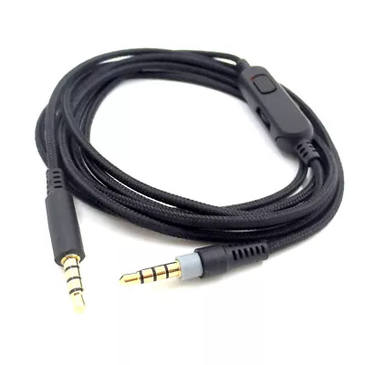 Audio Cable 3.5mm Aux Volume Control Inline MuteCloud Alpha • £8.66