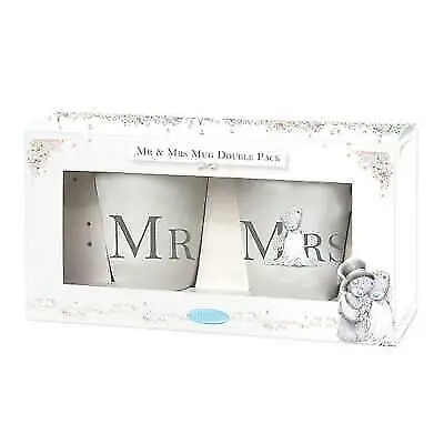 Me To You Tatty Teddy Mr And Mrs Double Mug Gift Set Ceramic Official Collection • £14.99