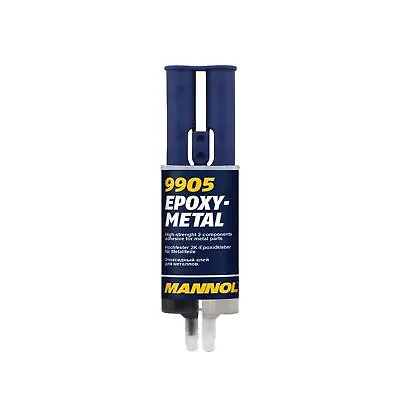 30g MANNOL Epoxy Metal Aluminium Stainless Steel Bond Glue Strong Adhesive • £11.31