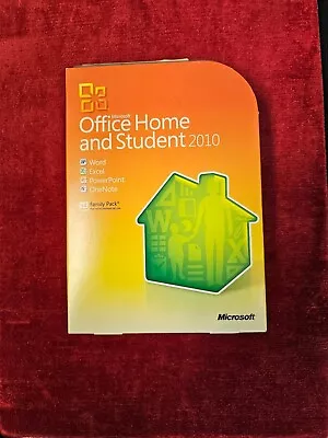 Microsoft Office Home & Student (2010) (3 PC) Retail Box - 79G-02144 • $24