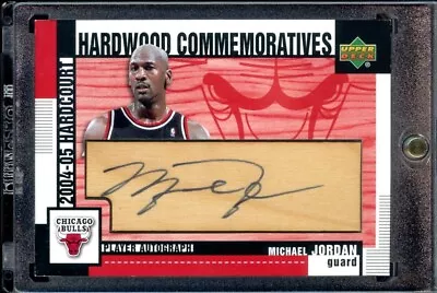 2004-05 Upper Deck Michael Jordan Hardwood Commemoratives Auto #HC-MJ • $8999.99