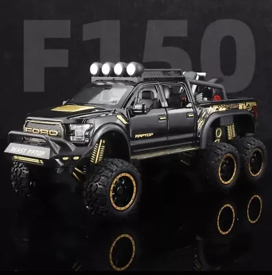 1:24 Ford F150 Raptor Pickup Trucks Diecast Car Model Sound & Lights • $30